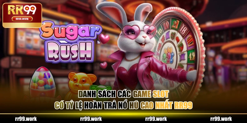 Danh sách các game slot có tỷ lệ hoàn trả nổ hũ cao nhất RR99